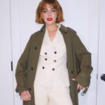 Beatrice Grannò Instagram - @dior @diorbeauty Pics and Makeup by @katrinakleinmakeup hair @cailenoble style @valeriajmarchetti 💚 @micahpittard @42west