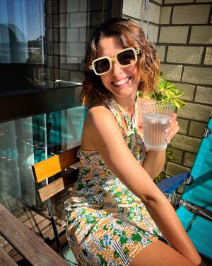 Beatriz Barosa Instagram - Um bom exemplo de expectativa Vs realidade … 🤓🍹