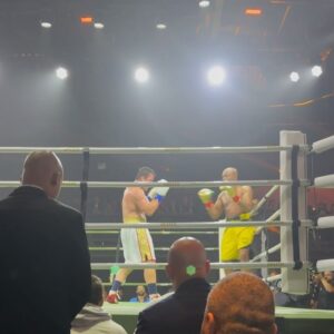 Beatriz Ferreira Instagram - Uma noite histórica para o boxe brasileiro, o Grand Finale de @spiderandersonsilva, foi incrível viver o Spaten Fight Night! 

@spaten_br #SpatenFightNight #UltimaLutaSpider #EstiloForteSpaten #Publicidade #BebaComModeração