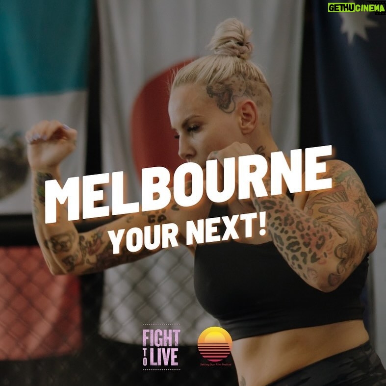 Bec Rawlings Instagram - 🎬✨Melbourne, get ready! Excited to announce that Fight To Live is hitting the big screen at the Setting Sun International Film Festival on May 10th for its 3rd premiere! Don’t miss out on this epic event! Check out our story highlights for all the details and grab your tickets now! 🎟️ 📍 SSIFF (Melbourne): 📅 Date: May 10th 2024 👩🏽‍💻 @oliviasromano #fighttolive #settingsunfilmfest #melbournepremiere #filmfestival #cinema #indiefilm #premiere #excited #dontmissout #tickets #moviebuff #filmlife #celebrate #markyourcalendar #supportindiefilm #instamovies #movienight #mustsee #dontmissit