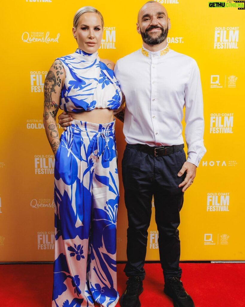 Bec Rawlings Instagram - What an amazing night 🤩🎥 thank you so much to everyone that came to watch the world premiere of Fight To Live last night @gcfilmfest ❤️