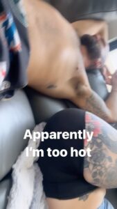 Bec Rawlings Instagram - Too hot to touch apparently 😂