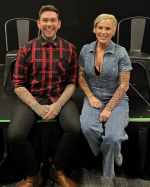 Bec Rawlings Instagram - The Launceston Mayor is cooler than your mayor 🥳 thank you @matthewgarwood for being part of such an amazing night showcasing Fight To Live in Launceston 🤩🎥💜 #fighttolive #launceston