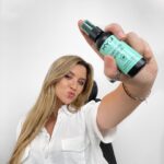 Becky James Instagram - SPRAY AND PRAY 🙏😩💯 your favourite ✨beauty guru✨is BACK - I’ve teamed up with NYX professional makeup for Amazon Prime Deal Day to let you know that RIGHT NOW their well loved setting spray is 20% OFF 🫡 head over to amazon prime right now! peace love setting spray xx #ad