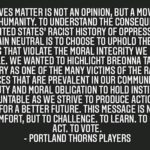 Becky Sauerbrunn Instagram - Black Lives Matter