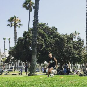 Becky Sauerbrunn Instagram - LA Training