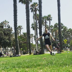 Becky Sauerbrunn Instagram - LA Training