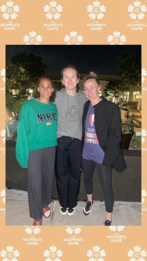 Becky Sauerbrunn Instagram - GOOD VIBES FC IS LIVE✨⚽️

@reeba04, @lynnwilliams9 and @sammymewyy talk through the biggest storylines in soccer this week, like the USWNT winning the W Gold Cup 🎉, and why Becky refuses to drink from a trophy! 🏆 

Head to our link in bio to subscribe and listen to the full pod! ❤️