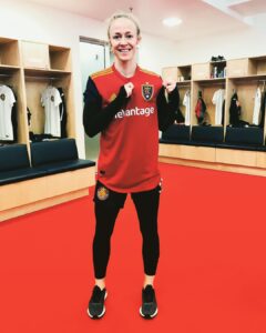 Becky Sauerbrunn Instagram - Repping @realsaltlake because #MLSisBACK @adidas
