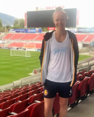 Becky Sauerbrunn Instagram - #ad Want to see the @utahroalsfc play this weekend?? @SecretDeodorant  purchased 1,000 tickets for our game on Saturday at 9:00 PM EST in an effort to increase visibility for the @NWSL – and they’re giving some away! Comment below with the hashtag #SecretSweepstakes and follow @SecretDeodorant to be entered to win two tickets. Let’s go! Link to terms: https://bit.ly/2kLPUak