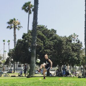 Becky Sauerbrunn Instagram - LA Training