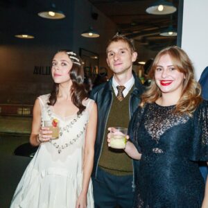 Bel Powley Instagram - ✨ our rehearsal dinner with our nearest and dearest (bar 5 very very important people) ✨ thank you @simonerocha_ for letting me dig thru the archives to find this stunning old school movie star vibe feather number - your designs never cease to amaze me! So much love @simonemingming thank you 💖 and thank you @dayaruci @naokoscintu for the face and hair 😍