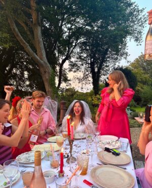 Bel Powley Instagram - 🩷❤️ HEN PARTY ❤️🩷 the most glorious and hilarious weekend 💕 only my mad friends could have this much fun 💕 I love you all SO MUCH 💕 thank you to my bestest ever friend @lolaboothby and @honorpowley @alicefelgate @kittywordsworth for organising it 💕 I’m brimming with joy 💕