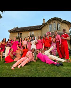Bel Powley Instagram - 🩷❤️ HEN PARTY ❤️🩷 the most glorious and hilarious weekend 💕 only my mad friends could have this much fun 💕 I love you all SO MUCH 💕 thank you to my bestest ever friend @lolaboothby and @honorpowley @alicefelgate @kittywordsworth for organising it 💕 I’m brimming with joy 💕