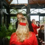 Bel Powley Instagram - ❤️ thank you @billiejocroninnn and her team @goodsquish for designing the most stunning squishy red hair clips for my bridesmaids!! My pink and red dream was realised! My best friends looked so beautiful - thank you so much @goodsquish we love you ❤️
