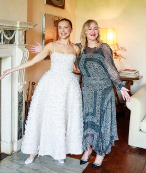 Bel Powley Instagram - 💘 and - thank you @miumiu for making all my dreams come true 💘 I have never felt so beautiful and so completely myself as I did in my wedding dress!! THANK YOU to the one and only @chercoulter for being on this journey with me, I love you! And the whole team @miumiu especially @veesback @ismaelefurlan and Natalia Wrigley - the design process of this dress was an incredible experience, and one I shall never forget 💖