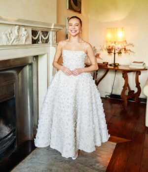 Bel Powley Instagram - 💘 and - thank you @miumiu for making all my dreams come true 💘 I have never felt so beautiful and so completely myself as I did in my wedding dress!! THANK YOU to the one and only @chercoulter for being on this journey with me, I love you! And the whole team @miumiu especially @veesback @ismaelefurlan and Natalia Wrigley - the design process of this dress was an incredible experience, and one I shall never forget 💖