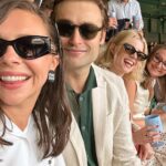 Bel Powley Instagram - Thank you @bazaaruk @jaguar for a gorgeous day at Wimbledon 💚🎾 thank you @chercoulter @miumiu for my tennis lewk and @dayaruci @emilyenglemanmakeup 🎾💚💚💚💚💚💚💚💚💚💚💚💚💚 so fun!!!