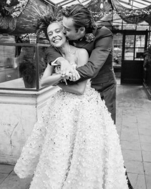 Bel Powley Instagram - 💘 28 • 10 • 23 💘

The day @douglasbooth and I got married, during the most love filled ceremony, in front of all our favourite people on this earth. I have no words to describe how happy I feel. I love you @douglasbooth ❤️❤️❤️❤️❤️❤️❤️❤️