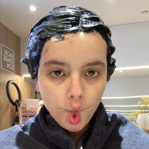 Belén Barenys Instagram - black hair era, edna moda etc