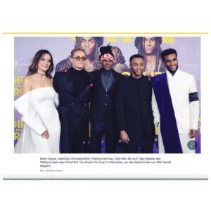 Bella Dayne Instagram - At the premiere in Munich for our movie GIRL YOU KNOW ITS TRUE about the complex story of Milli Vanilli in the 80s. Hitting theaters in TWO DAYS, Dec 21st 💕 @tijan.njie @elanbenali @matthiasschweighoefer @simonverhoeven_official @__3days__  @fabmorvan @wiedemann_und_berg @leoninestudios @grahambamthankyoumam  #millivanilli #GIRLYOUKNOWITSTRUE #GYKIT #milli #kino #premiere #munich