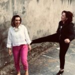 Bennu Yıldırımlar Instagram - Dün buluştuk İpek’le🥰 biraz şamata yapalım dedik 🦋🦋🦋 @ipekccakmak @superbabadizi #tbt