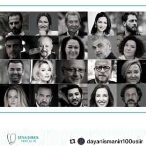 Bennu Yıldırımlar Instagram - #Repost @dayanismanin100usiir with @make_repost
・・・
Bu dayanışmada biz de varız!