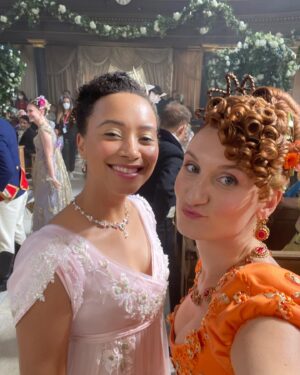 Bessie Carter Instagram - BTS @bridgertonnetflix xxx