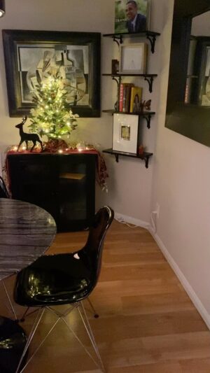 Beth Broderick Instagram - Christmas apartment style.