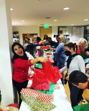 Beth Broderick Instagram - Thank  you to all who helped supply the gifts for the emergency shelter at Good Shepherd! We have been there for them for 33 years. Could not happen without my amazing friends and family!