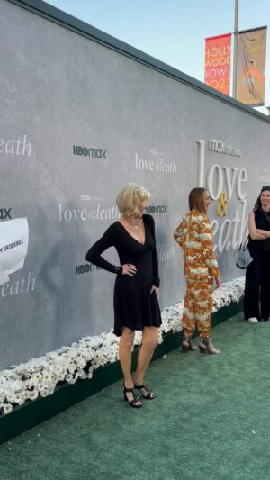 Beth Broderick Instagram - Love and Death premiere. It’s a good one! #loveanddeath
