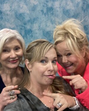Beth Broderick Instagram - Goofballs!  Love my family. Thank you @awesomecons