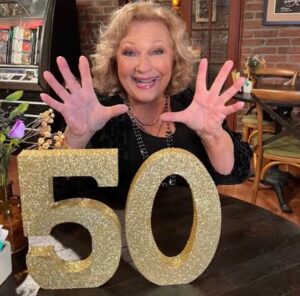 Beth Maitland Instagram - Milestones everywhere you look. @youngandrestlesscbs @cbstv #happy50