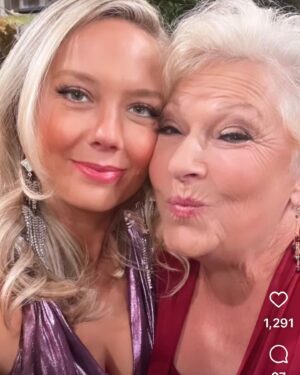 Beth Maitland Instagram - That beautiful girl right there!!! @mel_ordway love you! @youngandrestlesscbs