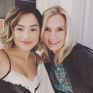 Beth Littleford Instagram - Shot with this darling queen of social media today. She gave me some tips on my selfie techniques (i.e. Took my phone from me and took the pic herself bc I was doing such a poor job.)