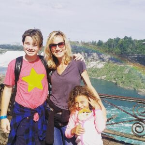 Beth Littleford Instagram - We got our rainbow over Niagara Falls!