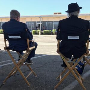 Beth Littleford Instagram - Today's scene partners: #WilliamShatner #christopherlloyd
