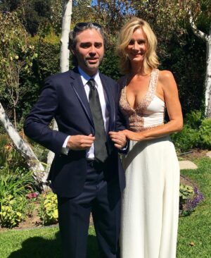 Beth Littleford Instagram - Requisite pre-prom front yard pic. Although in this case, "prom" is the #creativeartsemmys #DWAB