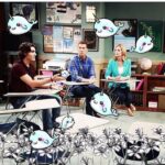 Beth Littleford Instagram - #TBT Great edit from @dwabworld featuring #Narwhal drawings by my son Jackson (he calls them his spirit animal.)