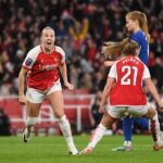 Beth Mead Instagram - LONDON IS RED ❤️ Record crowd, our fans are incredible 👏🏼 @arsenalwfc
