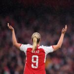 Beth Mead Instagram - LONDON IS RED ❤️ Record crowd, our fans are incredible 👏🏼 @arsenalwfc