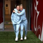 Beth Mead Instagram - 𝐏𝐨𝐢𝐧𝐭𝐬 𝐨𝐧 𝐭𝐡𝐞 𝐛𝐨𝐚𝐫𝐝, 𝐰𝐞 𝐤𝐞𝐞𝐩 𝐦𝐨𝐯𝐢𝐧𝐠 𝐟𝐨𝐫𝐰𝐚𝐫𝐝. 𝐅𝐨𝐜𝐮𝐬 𝐭𝐮𝐫𝐧𝐬 𝐭𝐨 𝐓𝐮𝐞𝐬𝐝𝐚𝐲 🏴󠁧󠁢󠁥󠁮󠁧󠁿🦁❤️