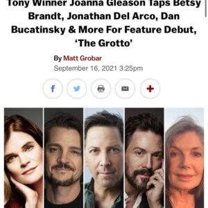 Betsy Brandt Instagram - Sometimes the universe smiles on you…#thegrottomovie @therealjoannagleason