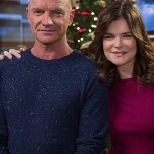 Betsy Brandt Instagram - The magical Christmas Sting didn’t stop by but it was still a very Merry Christmas. @theofficialsting