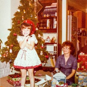Betsy Brandt Instagram - Merry Christmas! I am as excited today as I was in this picture.