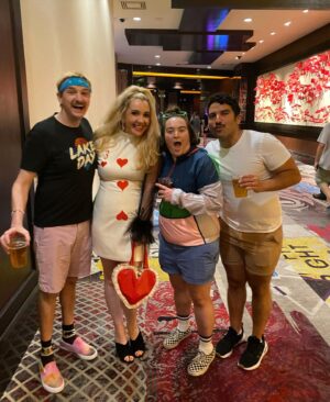 Betsy Sodaro Instagram - We went to Vegas! The last two pictures I took are really good.