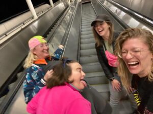 Betsy Sodaro Instagram - The other day we went to Universal Studios for an hour and a half. We saw the animal show and rode the Mummy twice. It was perfect.