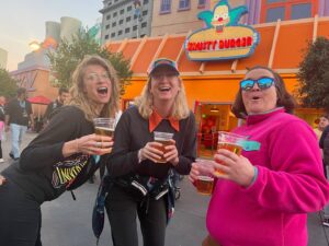 Betsy Sodaro Instagram - The other day we went to Universal Studios for an hour and a half. We saw the animal show and rode the Mummy twice. It was perfect.