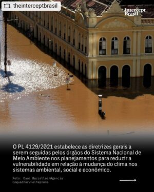 Betty Gofman Instagram - Acabou de ser aprovado na CCJ do Senado Federal o PL 4129/2021, que estabelece as diretrizes gerais a serem seguidas pelos órgãos do Sistema Nacional de Meio Ambiente nos planejamentos para reduzir a vulnerabilidade em relação à mudança do clima nos sistemas ambiental, social e econômico. O projeto de lei é uma resposta à enchente do Rio Grande do Sul e segue agora para análise em plenário.

Porém, a oposição votou contra o projeto. Vamos dar nomes aos bois? Arraste para o lado e confira quais senadores são inimigos do meio ambiente e aplaudem as catástrofes ambientais.

@flaviobolsonaro
@carlosportinho
@rogerio.smarinho
@generalmourao
@meciasdejesus
@eduardogiraooficial
@plinio.valerio #repostandroid #repostw10