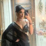 Bhagyashri Borse Instagram - In the echoes of a world unkind, Wars ignited, passions blind. Yet, in your grace, a strength anew, Wars were quelled for women like you.🖤